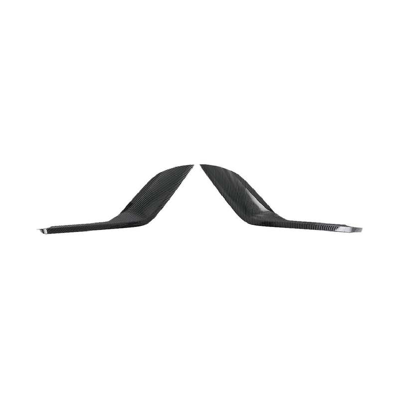Car Carbon Fiber Abs Rear Fog Light Trim Bezel Cover Trim Stickers for Dolphin Atto1 Ea1 2022 2023