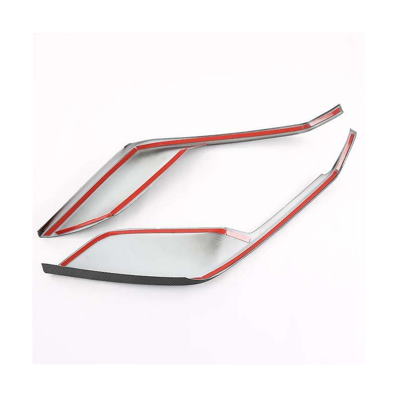 Car Carbon Fiber Abs Rear Fog Light Trim Bezel Cover Trim Stickers for Dolphin Atto1 Ea1 2022 2023
