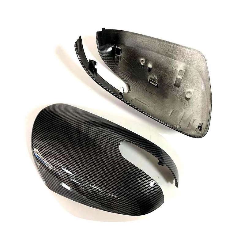 Car Carbon Fiber Abs Side Rearview Mirror Cover Wing Mirror Shell Cap Housing for Forte 2009-2012 8