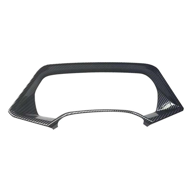 Car Carbon Fiber Abs Interior Dashboard Meter Display Frame Cover Trim Interior Mouldings for X5 G05