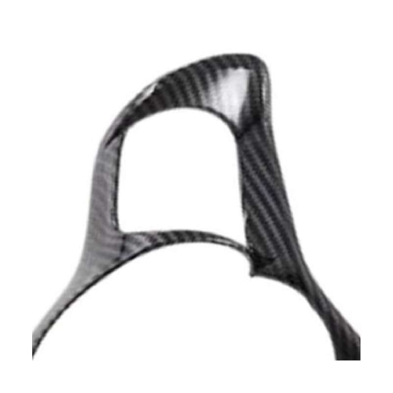 Car Carbon Fiber Abs Steering Wheel Decoration Cover Trim Frame Sticker for Yuan Plus Atto3 2022-20