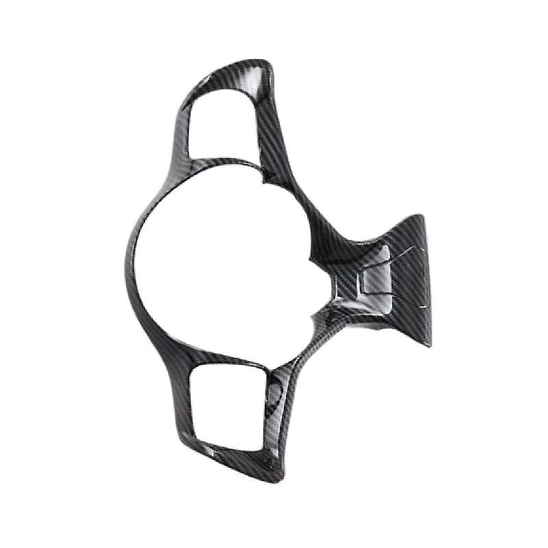 Car Carbon Fiber Abs Steering Wheel Decoration Cover Trim Frame Sticker for Yuan Plus Atto3 2022-20