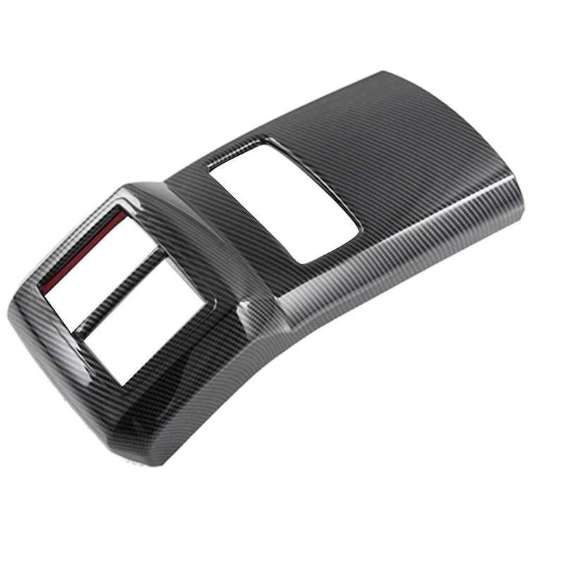 Car Carbon Fiber Armrest Box Rear Frame Cover Sticker Trim for Nq5 2021 2022