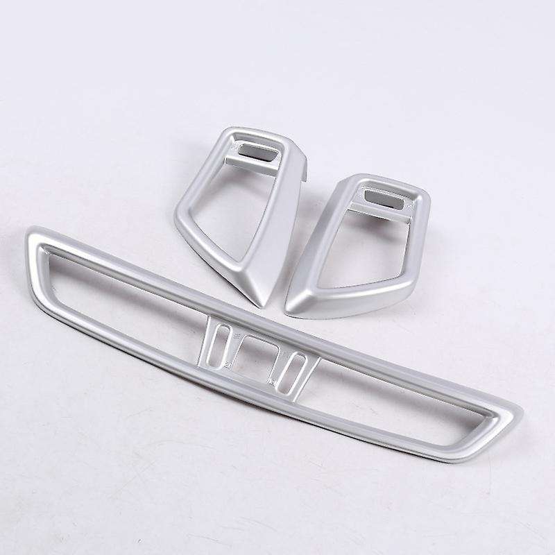 Car Carbon Fiber AC Vent Center Air Conditioning Outlet Cover Trims for J11 T32 Car Accessories