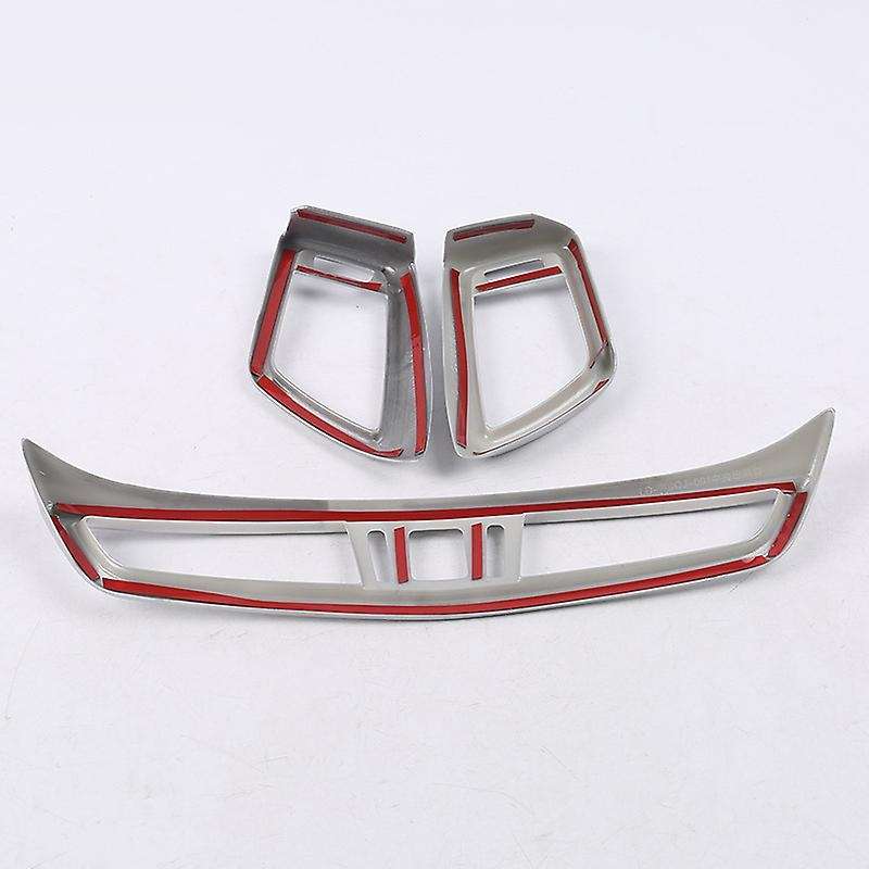 Car Carbon Fiber AC Vent Center Air Conditioning Outlet Cover Trims for J11 T32 Car Accessories