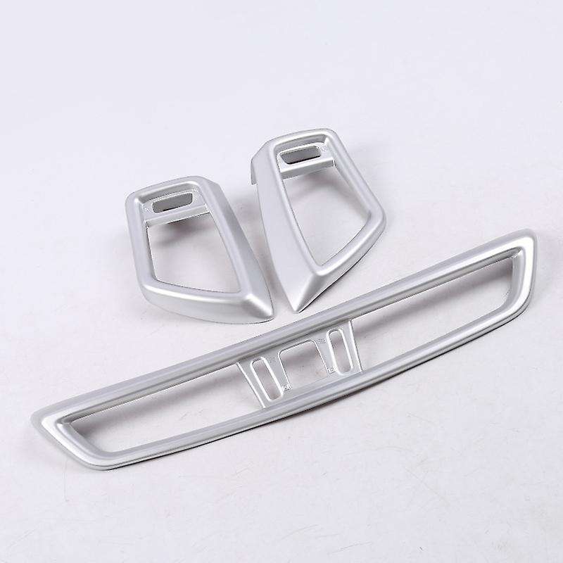 Car Carbon Fiber AC Vent Center Air Conditioning Outlet Cover Trims for J11 T32 Car Accessories