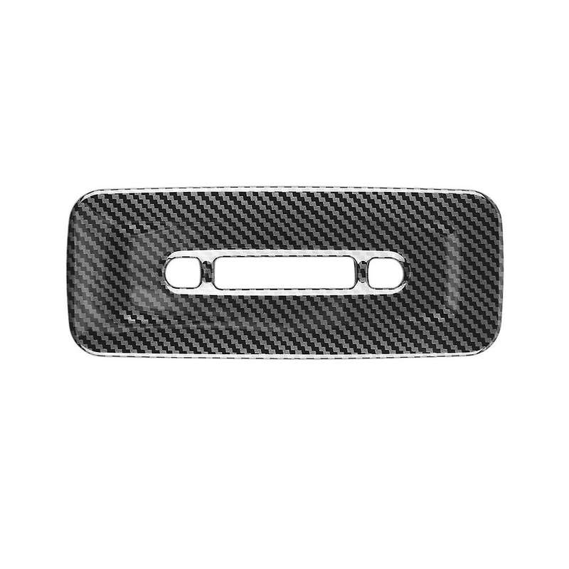 Car Carbon Fiber Black Rear Reading Light Frame Decoration Interior for Prius 60 Series 2020-2023