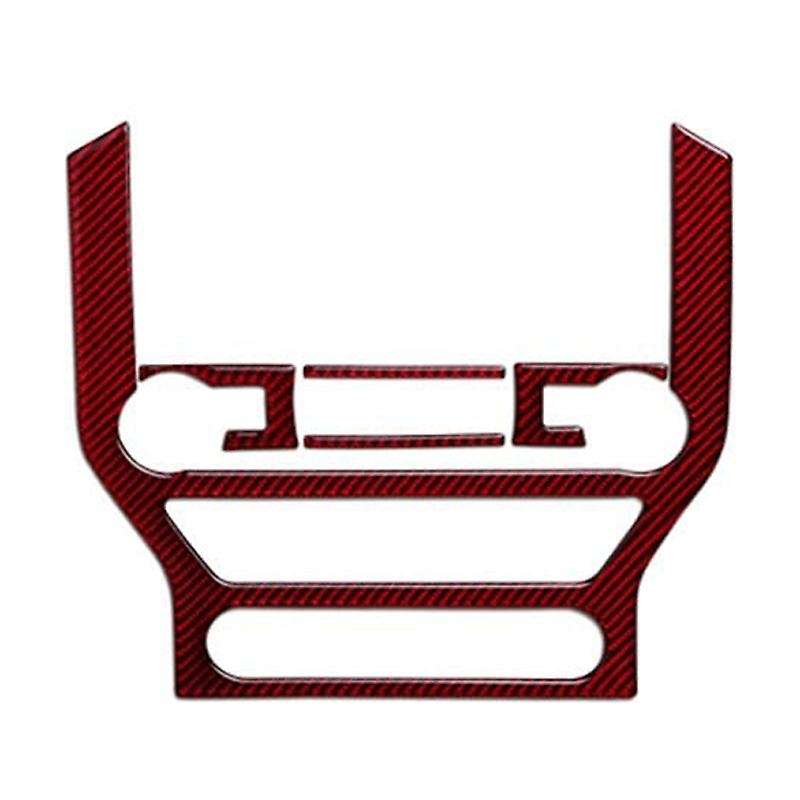 Car Carbon Fiber CD Panel Central Control Air Conditioning Interior Decoration Sticker, for 2015-201