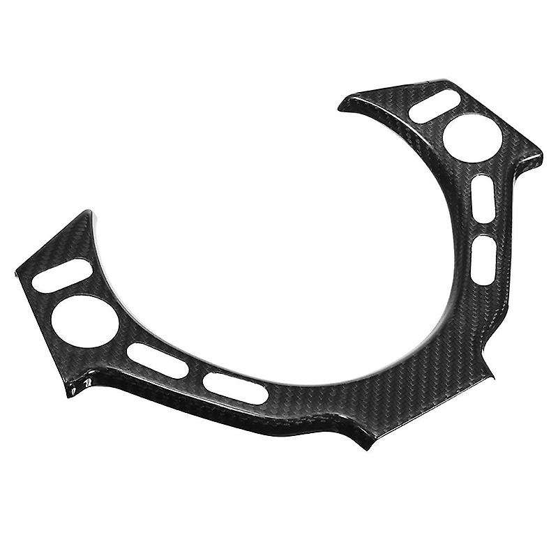 Car Carbon Fiber Car Steering Wheel Center Trim Cover Steering Wheel Center Protector for GT R R35 2
