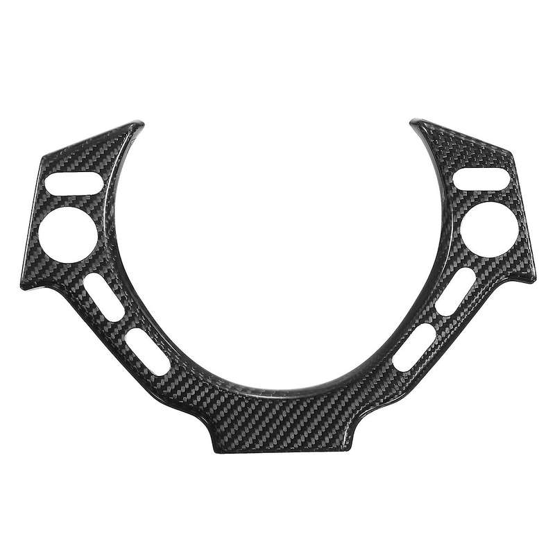 Car Carbon Fiber Car Steering Wheel Center Trim Cover Steering Wheel Center Protector for GT R R35 2