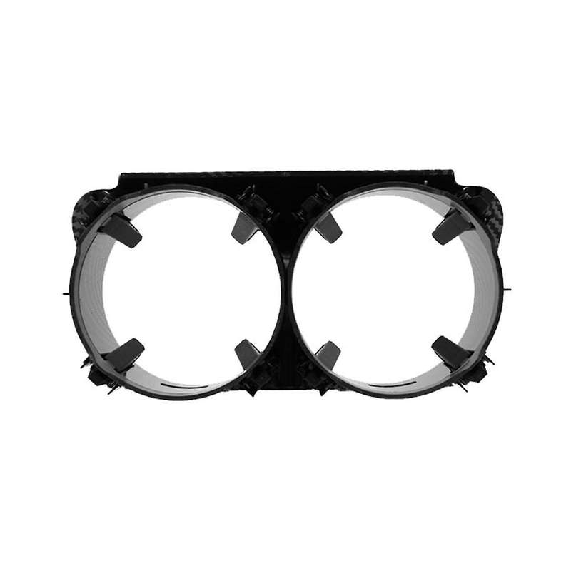 Car Carbon Fiber Center Console Insert Drinks Cup Holder for W205 W213 Car Interior Accessories 2056