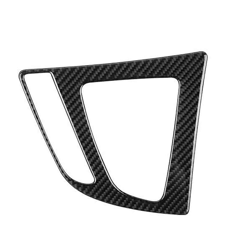 Car Carbon Fiber Center Console Gear Trim Gear Panel Interior Accessories for 3 4 Series GT F30 2013