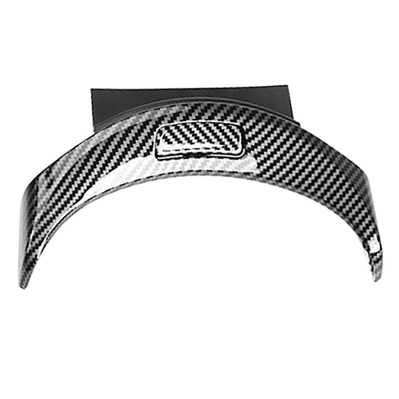 Car Carbon Fiber Center Console Armrest Switch Button Trim Cover Replacement for C GLC Class W205 W2
