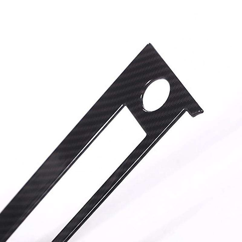 Car Carbon Fiber Center Console Gear Panel Trim for Evoque 12-17 Accessories