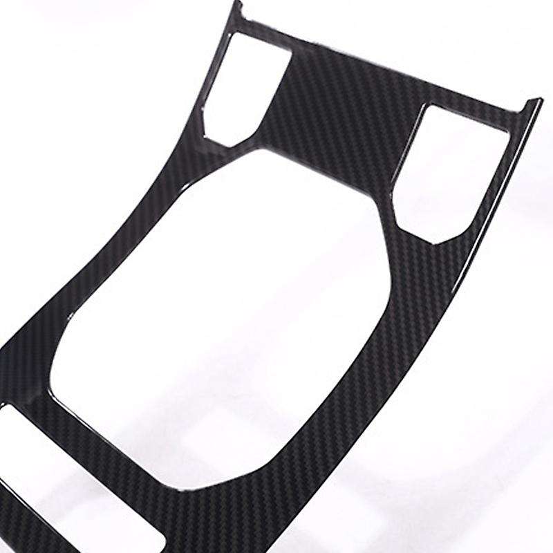 Car Carbon Fiber Center Console Gear Panel Trim for Evoque 12-17 Accessories