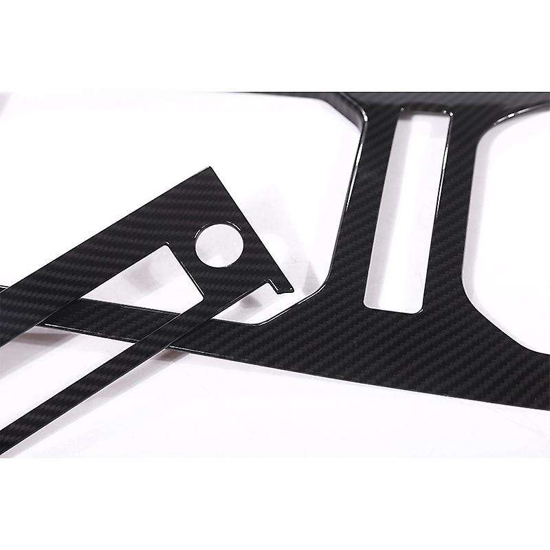 Car Carbon Fiber Center Console Gear Panel Trim for Evoque 12-17 Accessories
