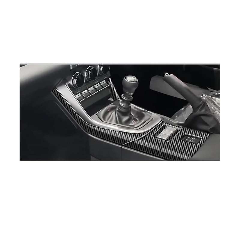 Car Carbon Fiber Center Console Gear Shift Panel Cover Frame Sticker Trim Accessories for Brz Zd8 2