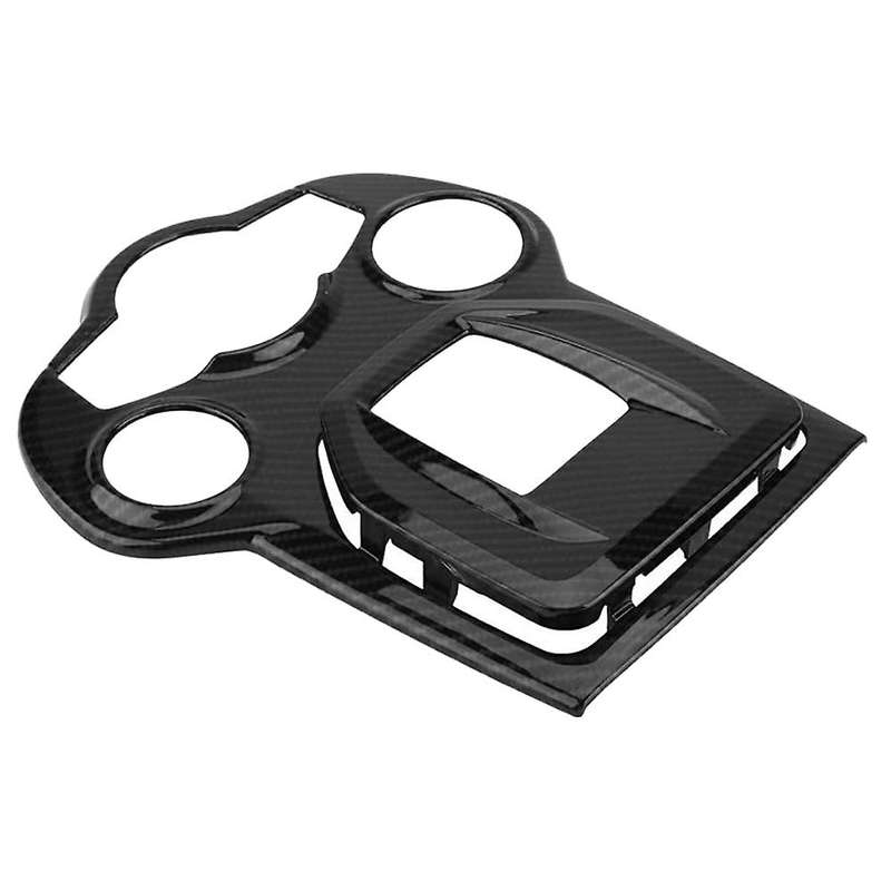 Car Carbon Fiber Center Console Gear Shift Panel Trim for 2016 2017 2018