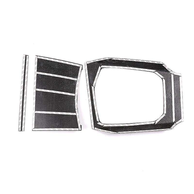Car Carbon Fiber Center Console Panel for 3 Series G20 G28 325Li 325I 2020- 3K Car Stickers
