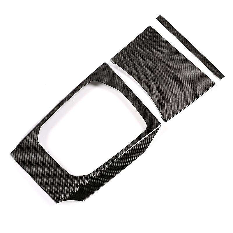 Car Carbon Fiber Center Console Panel for 3 Series G20 G28 325Li 325I 2020- 3K Car Stickers