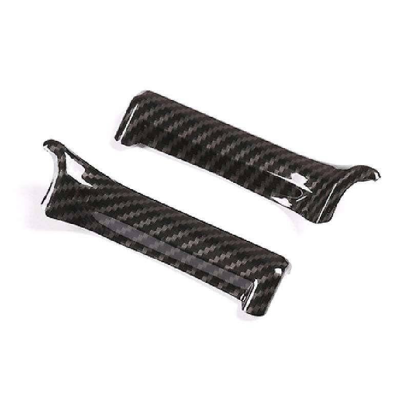Car Carbon Fiber Central Armrest Box Switch Strip Cover Trim for Range Evoque 2020 Interior Accessor