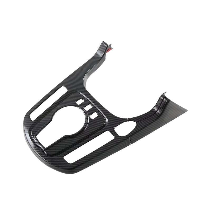 Car Carbon Fiber Central Control Gear Shift Panel Decal Interior Modification for Seltos 2022 2023