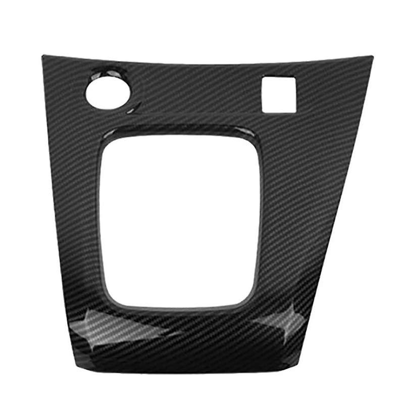 Car Carbon Fiber Central Gear Panel Control Panel Decal Interior Modification for NV200 Evalia 2010-