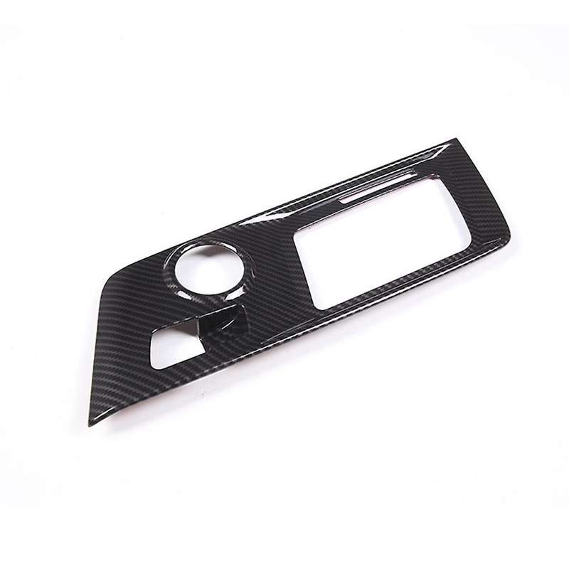 Car Carbon Fiber Control Gear Shift Panel Decal Interior Modification for Corvette C7 2014-2019