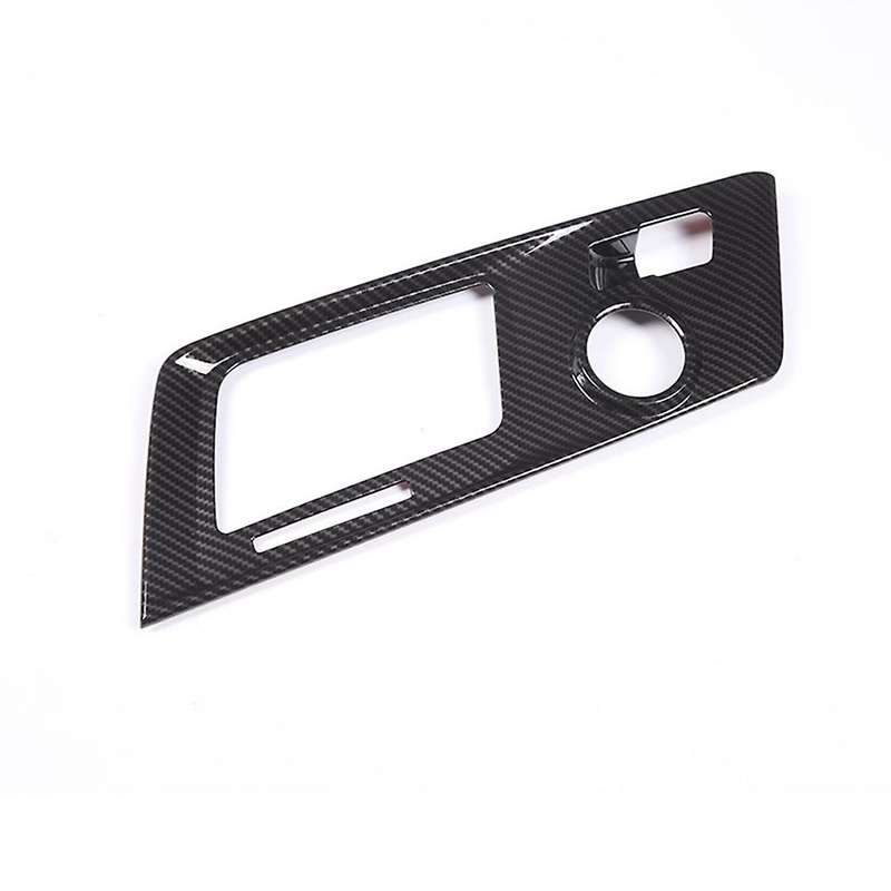 Car Carbon Fiber Control Gear Shift Panel Decal Interior Modification for Corvette C7 2014-2019