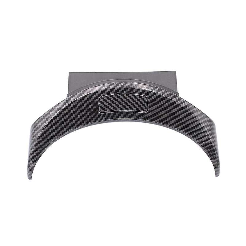 Car Carbon Fiber Console Armrest Cover Switch Button Central Storage Box Switch for - C Class A2056
