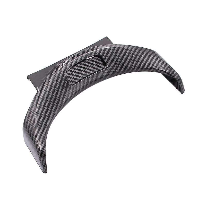 Car Carbon Fiber Console Armrest Cover Switch Button Central Storage Box Switch for - C Class A2056