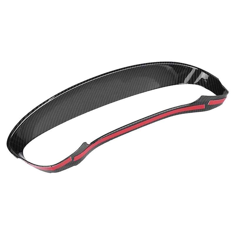 Car Carbon Fiber Dashboard Decoration Cover Trim for 5 Series G30 2017 2018