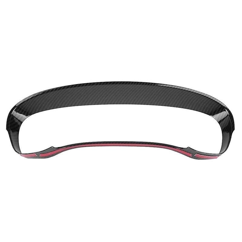 Car Carbon Fiber Dashboard Decoration Cover Trim for 5 Series G30 2017 2018