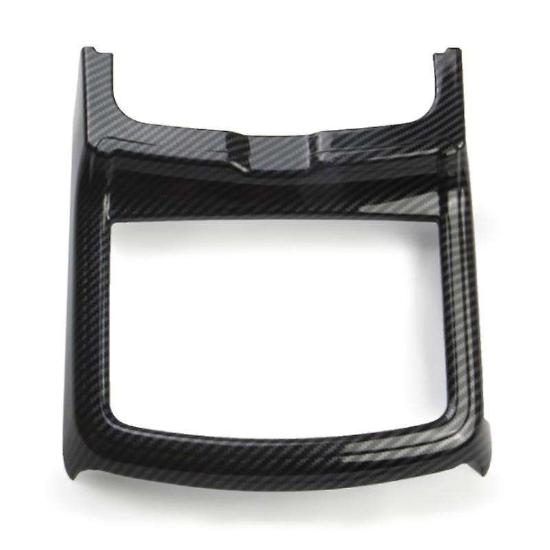 Car Carbon Fiber Cup Holder Cover Trim Decor Sticker for Charger 2015-2020 Accessories