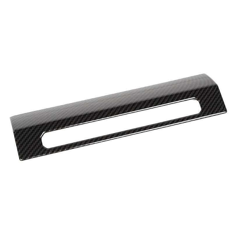 Car Carbon Fiber Emergency Warning Light Switch Decor Cover for 2015+