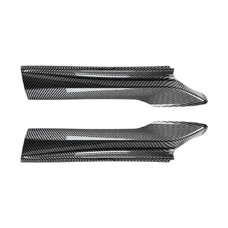 Car Carbon Fiber Front Bumper Lip Angle Diffuser Splitter Spoiler Protector for 5 Series F10 F11 20