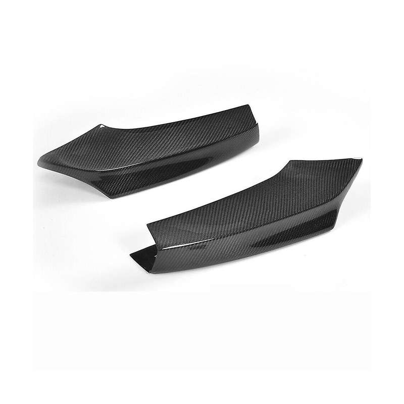 Car Carbon Fiber Front Bumper Lip Angle Diffuser Splitter Spoiler Protector for 5 Series F10 F11 20