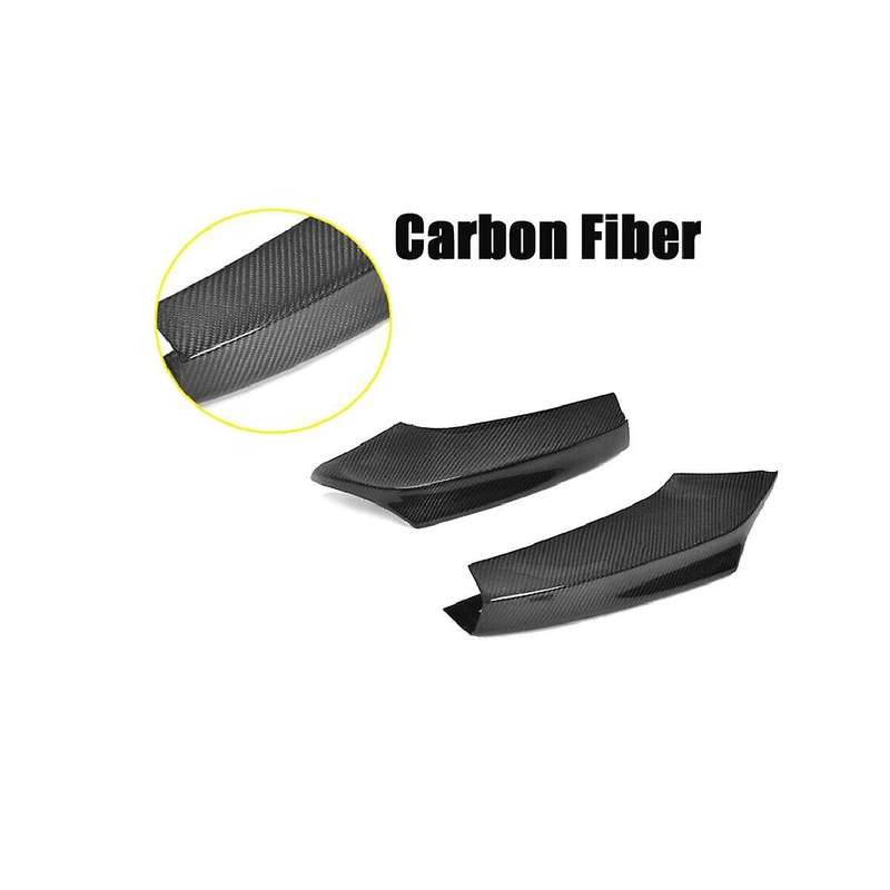 Car Carbon Fiber Front Bumper Lip Angle Diffuser Splitter Spoiler Protector for 5 Series F10 F11 20