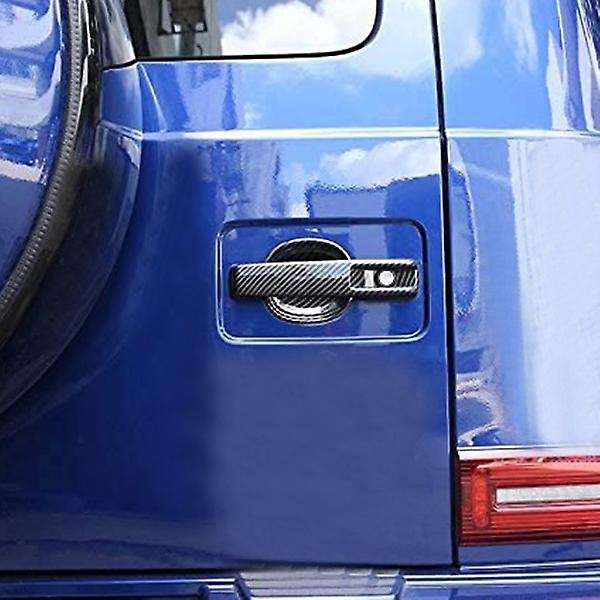 Car Carbon Fiber Exterior Door Handle Trim Cover for G Class W463 W464 G65 G55 G63 G500 G550 2019-20