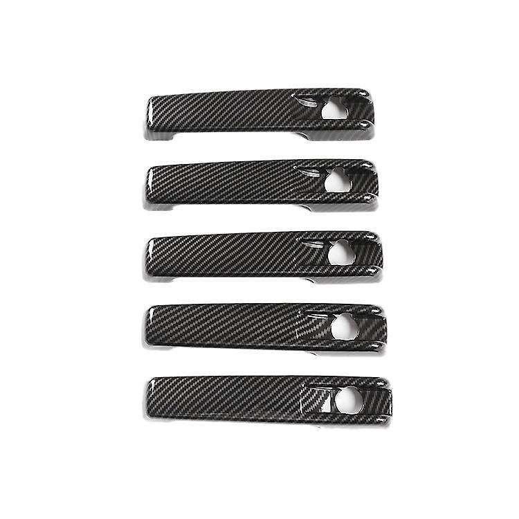 Car Carbon Fiber Exterior Door Handle Trim Cover for G Class W463 W464 G65 G55 G63 G500 G550 2019-20