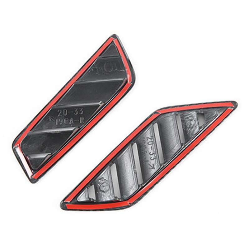 Car Carbon Fiber Front Dashboard Air Condition Vent Outlet Cover Trim for Golf 8 MK8 2021