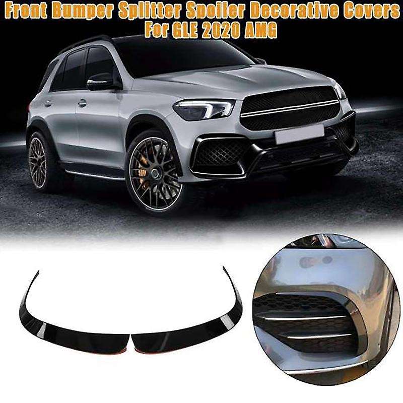 Car Carbon Fiber Front Bumper Splitter Spoilers Canard Air Knife Surround Trim for 2020