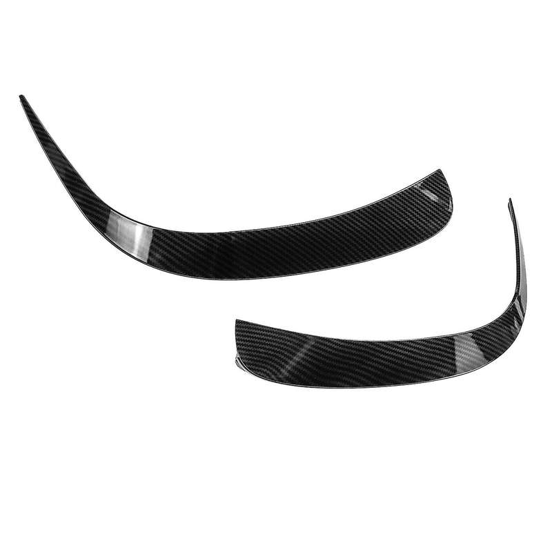 Car Carbon Fiber Front Bumper Splitter Spoilers Canard Air Knife Surround Trim for 2020