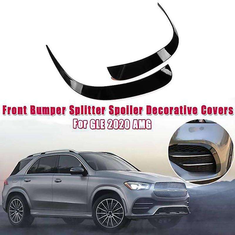 Car Carbon Fiber Front Bumper Splitter Spoilers Canard Air Knife Surround Trim for 2020