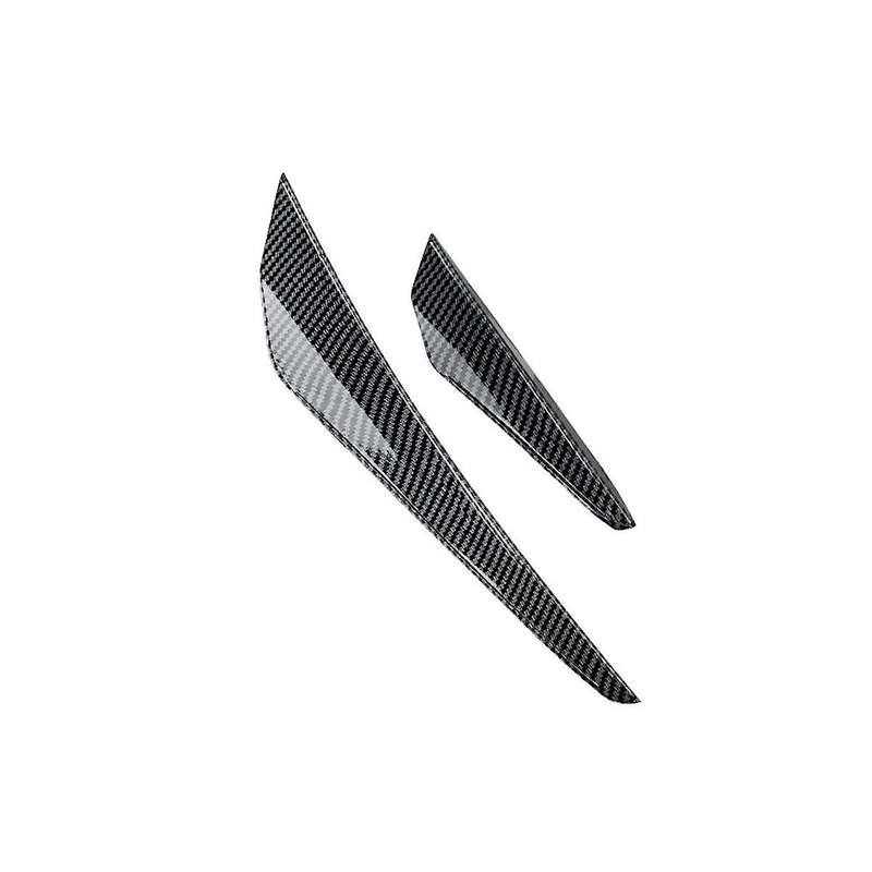 Car Carbon Fiber Front Bumper Side Splitter Spoiler Trim Fog Light Canard Golf Mk8 Standard 2021-20