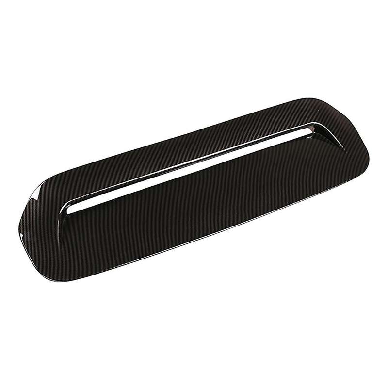 Car Carbon Fiber Front Engine Hood Bonnet Vents Hood Air Intake Outlet for 2013-2015