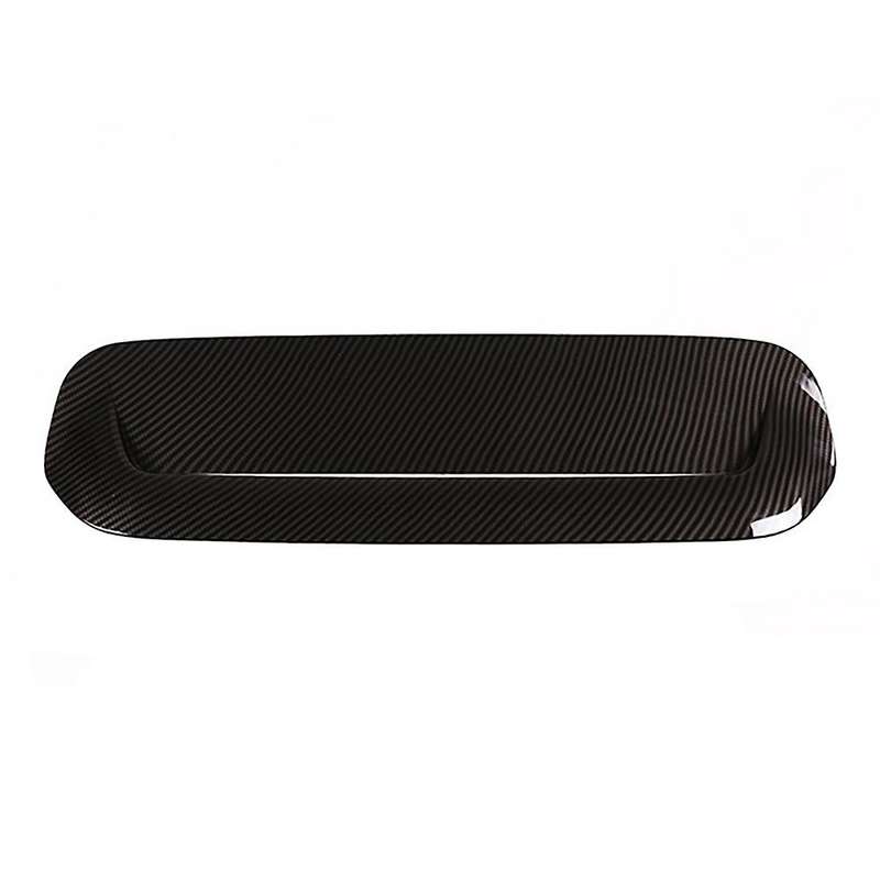 Car Carbon Fiber Front Engine Hood Bonnet Vents Hood Air Intake Outlet for 2013-2015