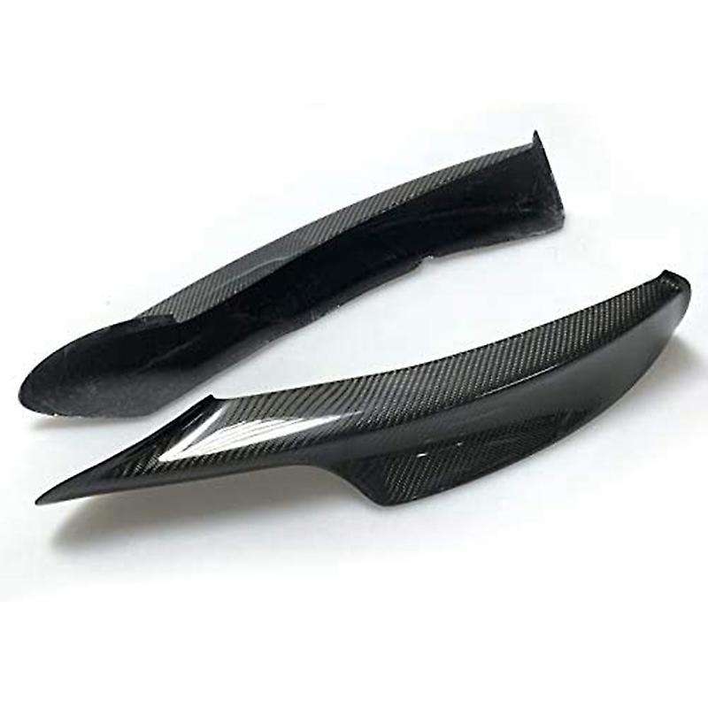 Car Carbon Fiber Front Bumper Splitter Shovel Angle Head Angle for - E90 335I