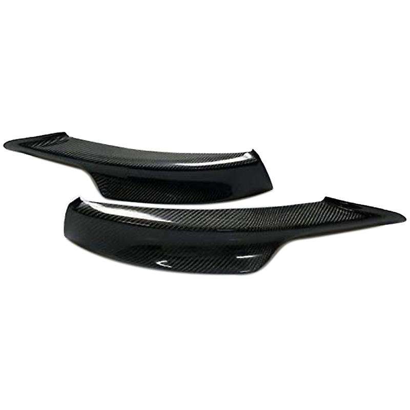 Car Carbon Fiber Front Bumper Splitter Shovel Angle Head Angle for - E90 335I