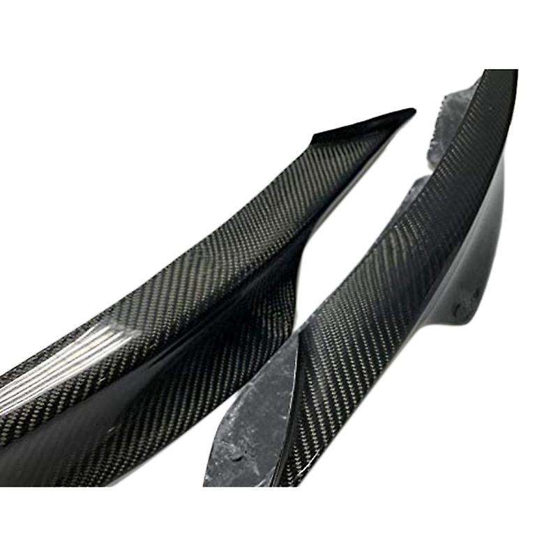 Car Carbon Fiber Front Bumper Splitter Shovel Angle Head Angle for - E90 335I